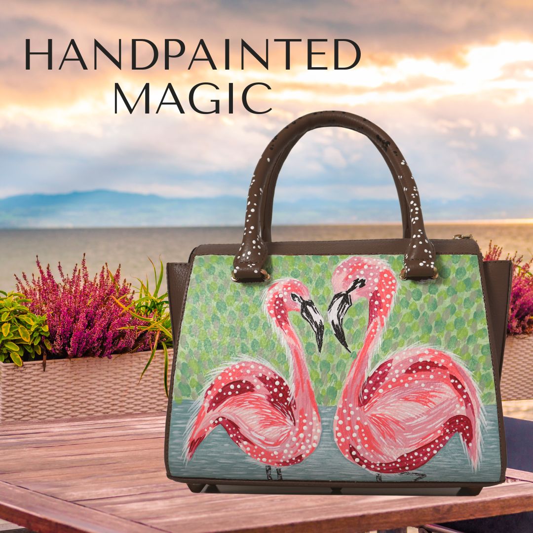 Cavallini Tote Bag-Flamingo (Limited) – Paperclassic & co.